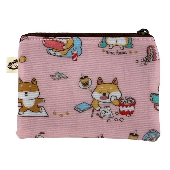 Waterproof Shiba Coin Purse Keychain Pouch Holder - Picture 2 of 9